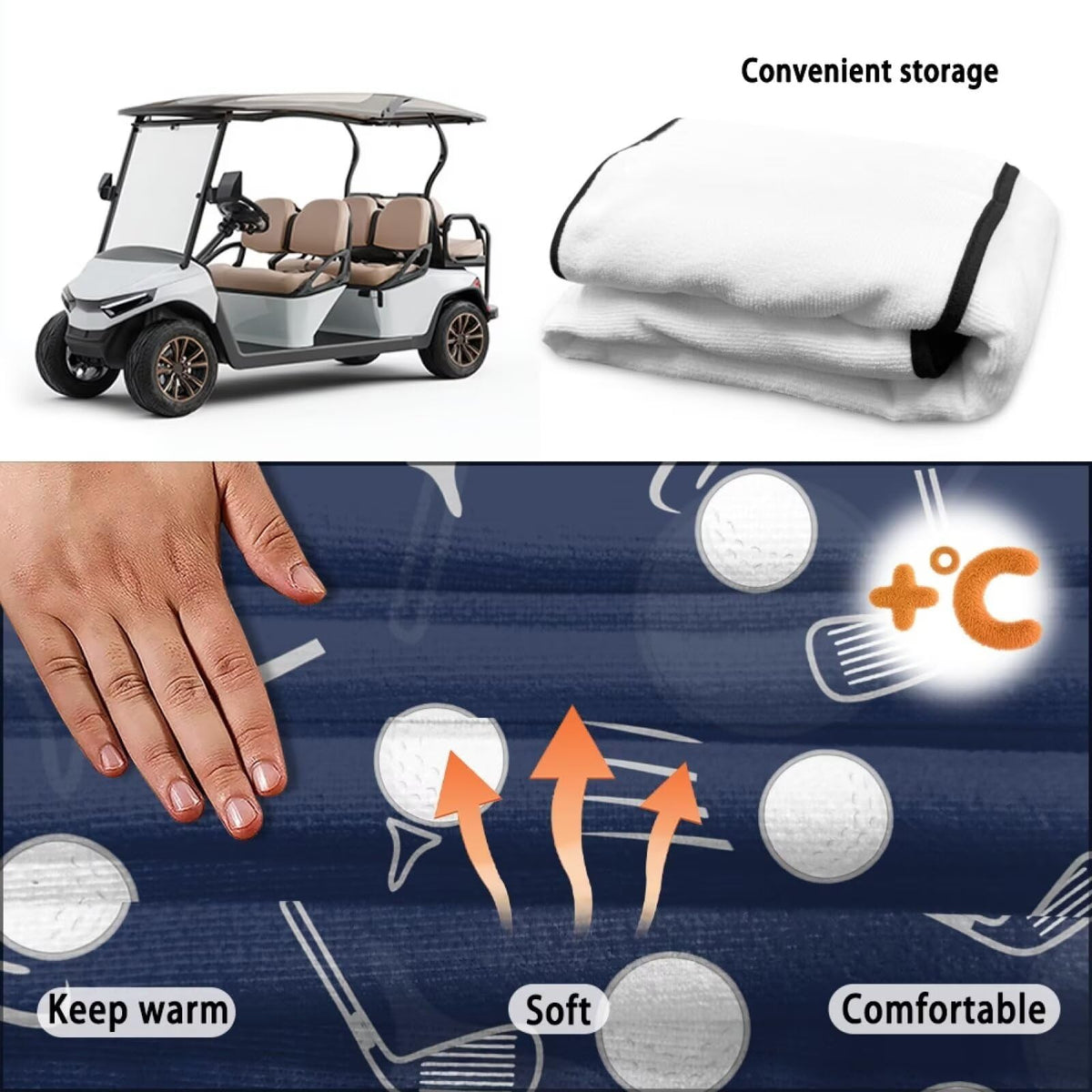 Rnyleeg seat protection guards against dirt and sweat on hot days