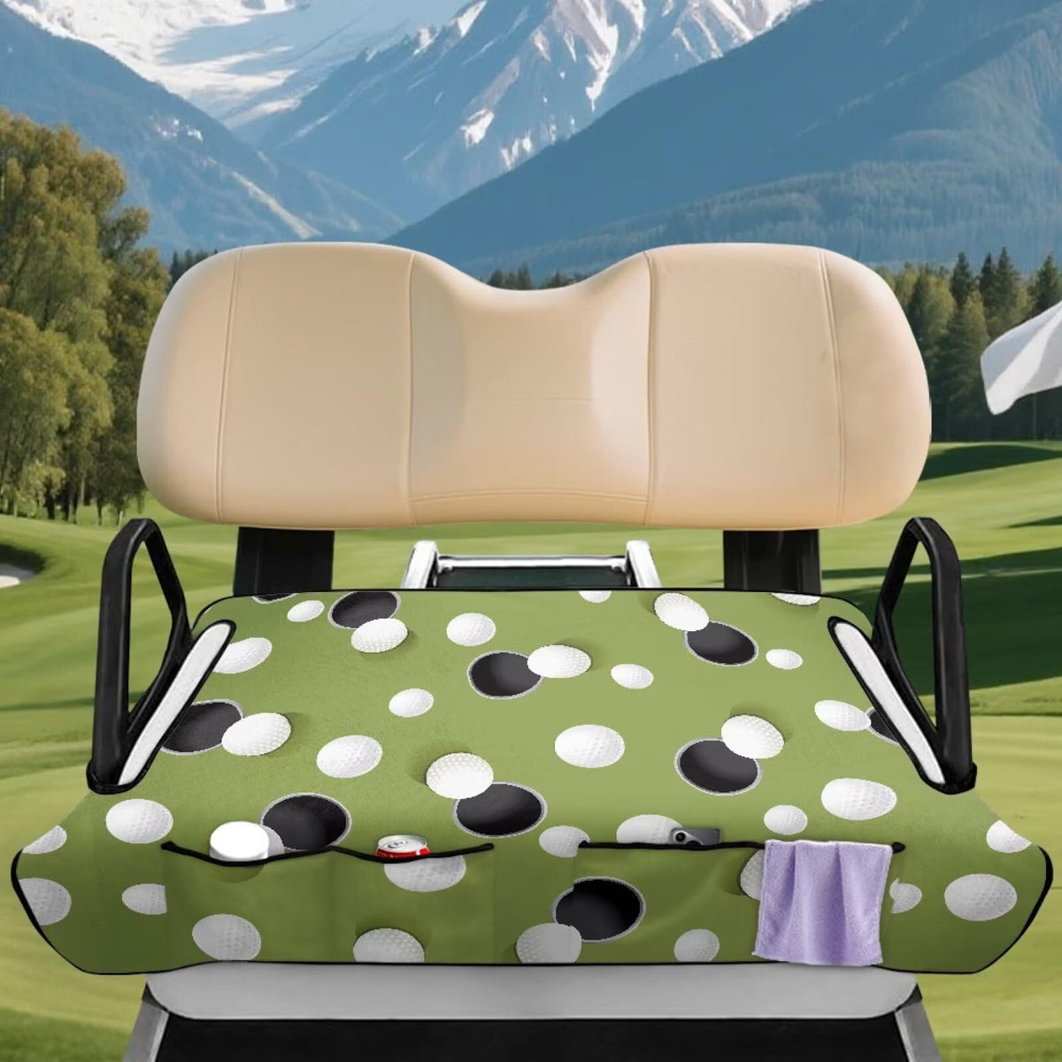 Rnyleeg universal fit for two-seat golf cart illustration