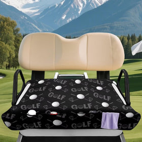 Rnyleeg universal golf cart seat cover in soft fabric for summer comfort