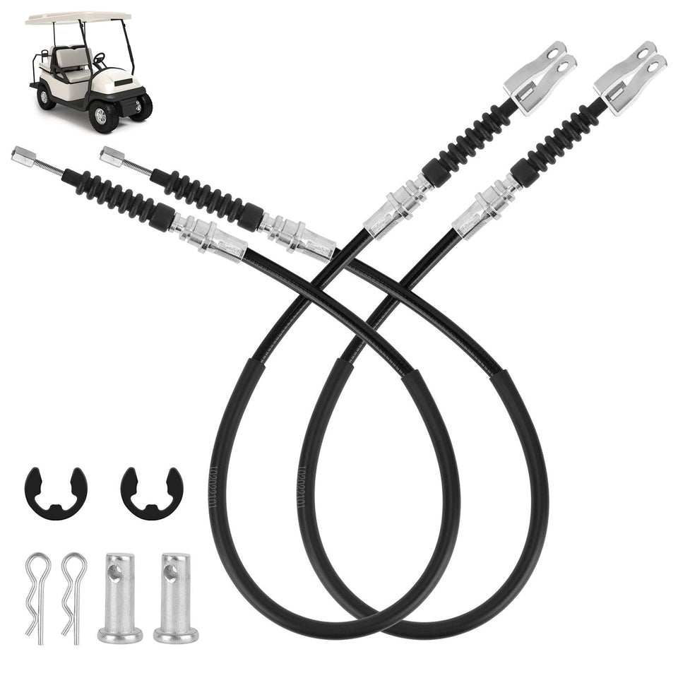 RO6G Club Car DS brake cable driver side for precise braking control.