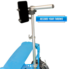 Rogue Iron Disc Golf Cart Mount 360° swivel for flexible phone angles