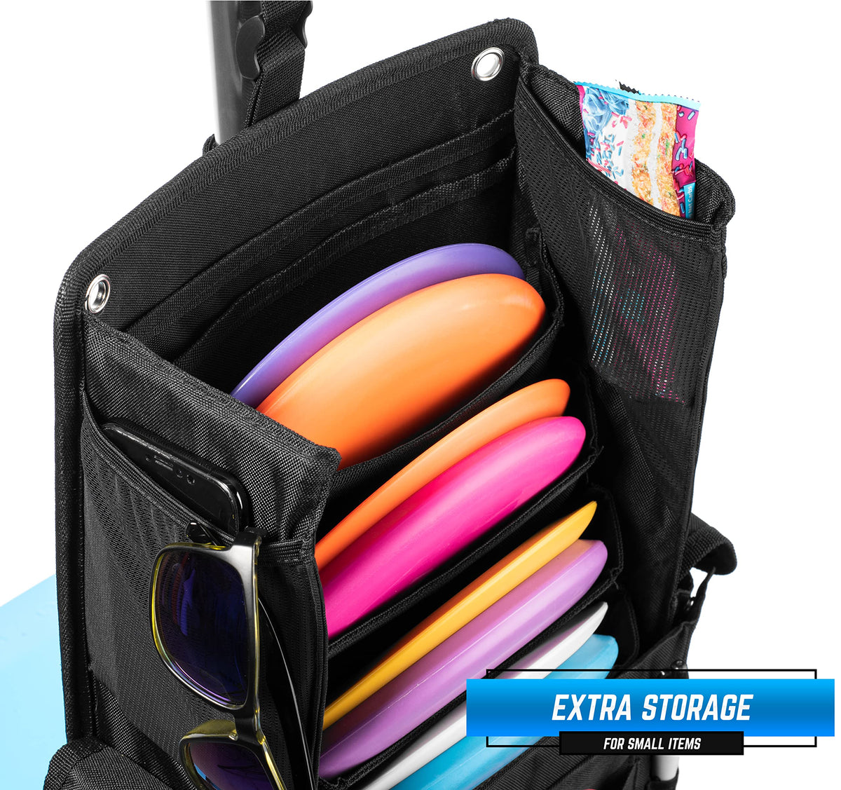 Rogue Iron Putter Pouch adjustable straps fit all carts.
