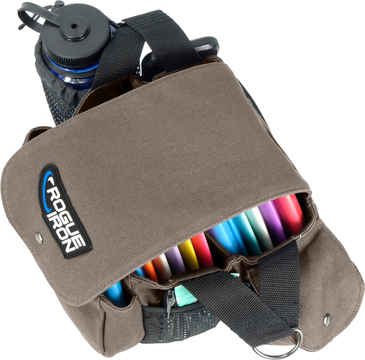 Rogue Iron zippered pocket provides secure, hidden space for essentials.