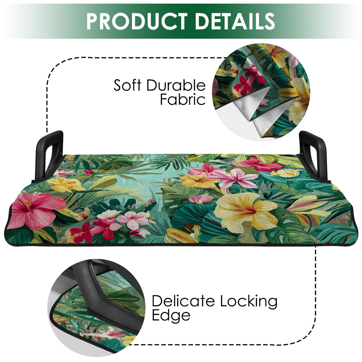 Universal 2-seat fit seat cover, quick tool-free installation by Roneenz.