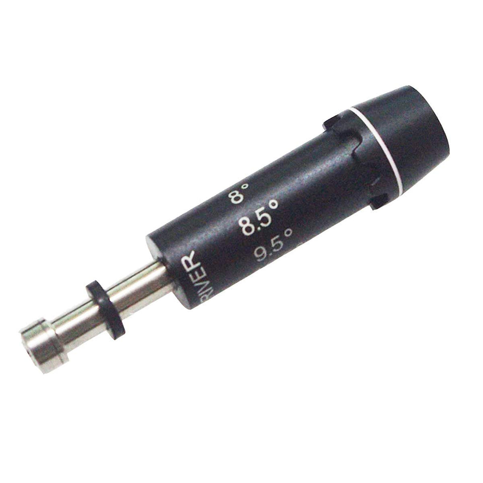 Ronsit sleeve adapter on Cobra Bio Cell+ driver for loft adjustability and optimized ball flight.