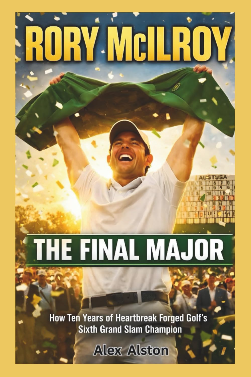 Rory McIlroy during the Final Major at Augusta National, highlighting perseverance and elite golf excellence.