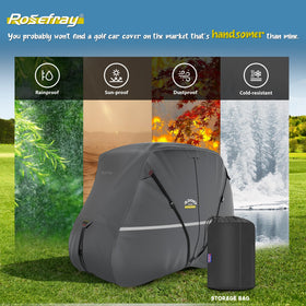 Rosefray fits major brands Club Car, EZGO, Yamaha for reliable protection.