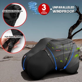 Rosefray waterproof zippers keep the interior dry in all weather
