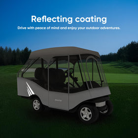 Rosefray 2+2 enclosure fits most 58-inch roofs