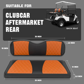 Rosefray waterproof material keeps seats clean and protected.