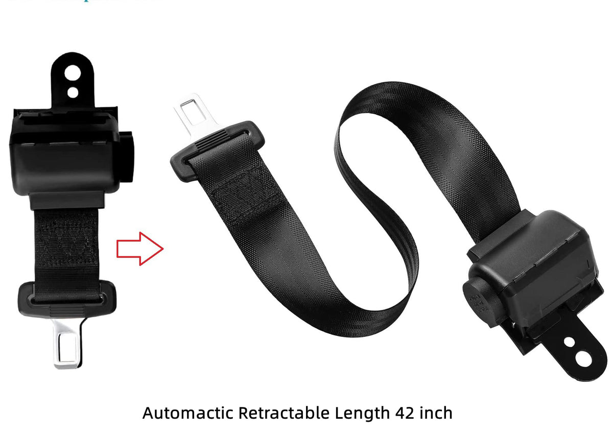 ROSSROLLA retractable belt on the rear seat adds protection for passengers.