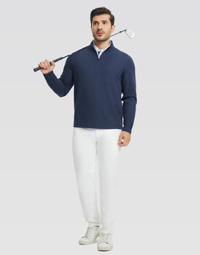 Rouen midlayer pullover worn during cool weather activities