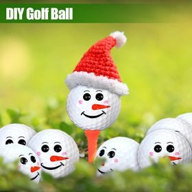 RoundFunny standard 1.65-inch golf balls fit regular play.