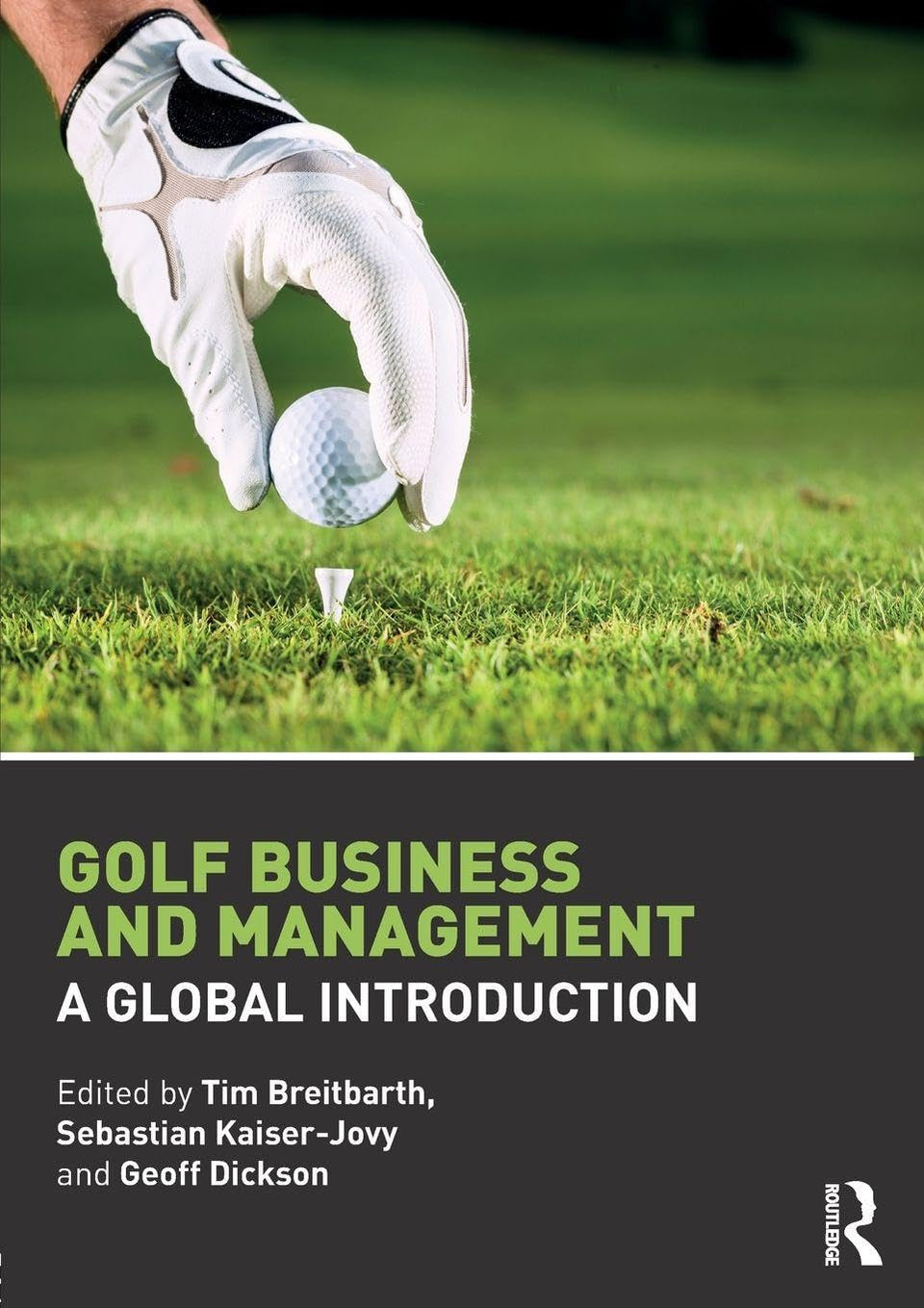 Routledge Golf Business and Management cover showcasing global golf industry insights for students