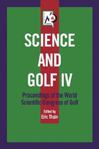 Routledge Science and Golf IV book cover, ideal for researchers exploring golf science.