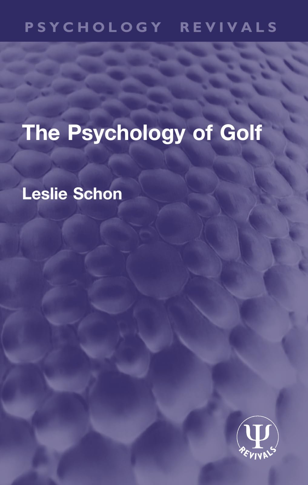 Routledge The Psychology of Golf cover showcases mental strategies for improved practice