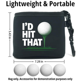Rovendi hit-that golf club cleaner bag inner-microfiber cleans clubs and balls efficiently