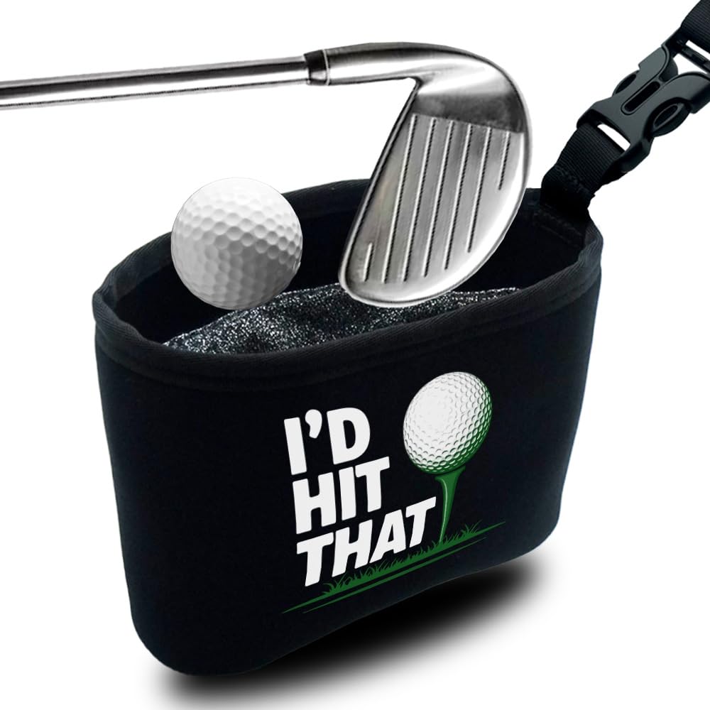 Rovendi hit-that golf club cleaner bag pour demonstrates fast soak for quick cleaning