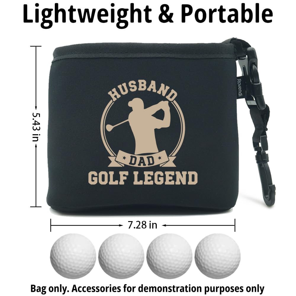Rovendi neoprene golf-club scrubber highlighting waterproof outer protection.