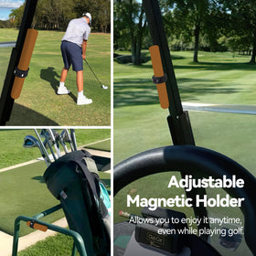 ROWFEN silicone holder provides secure attachment to iron surfaces for quick access