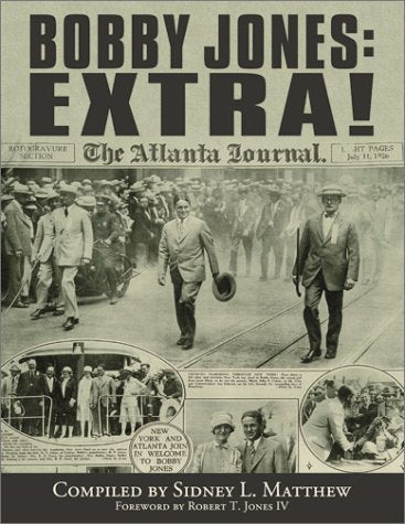 Rowman & Littlefield Bobby Jones Extra cover showcases archival golf history for enthusiasts.