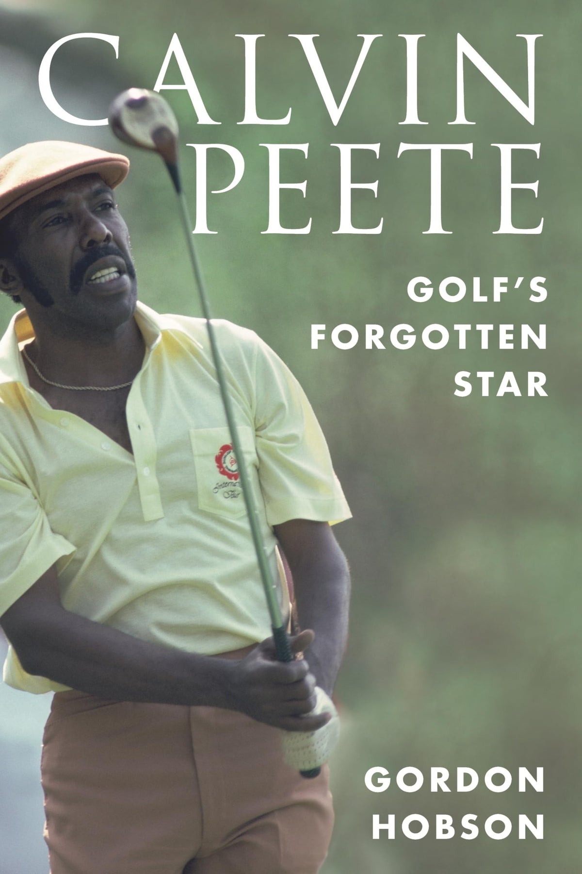 Rowman and Littlefield Calvin Peete biography cover; ideal for golf history fans.