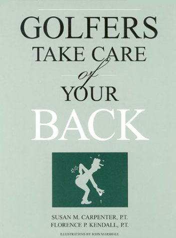 Rowman and Littlefield Golfers Back Care illustration with spine-friendly swing tips