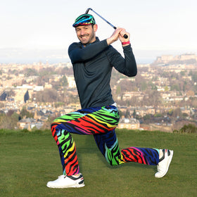 Royal and Awesome waistband with tee loops for quick tee setup