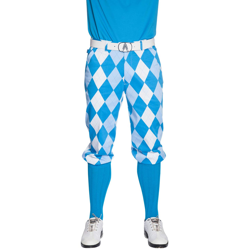 Royal & Awesome Old Tom's knickers with a bright pattern for on-course visibility