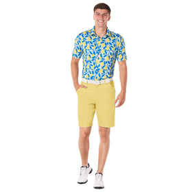Royal & Awesome shorts show tee loops and deep pockets for scorekeeping