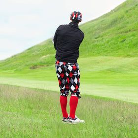 Royal & Awesome knickers show Velcro leg bands for quick, adjustable fit.