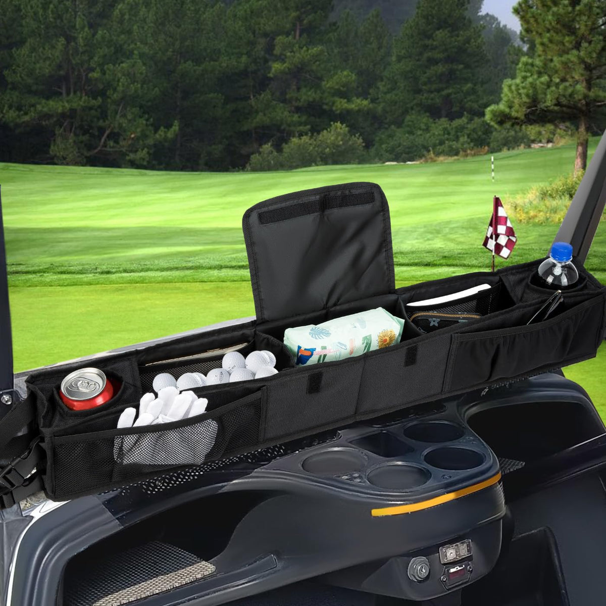 ROYALFAIR 10.9-liter capacity helps keep essentials organized and accessible.
