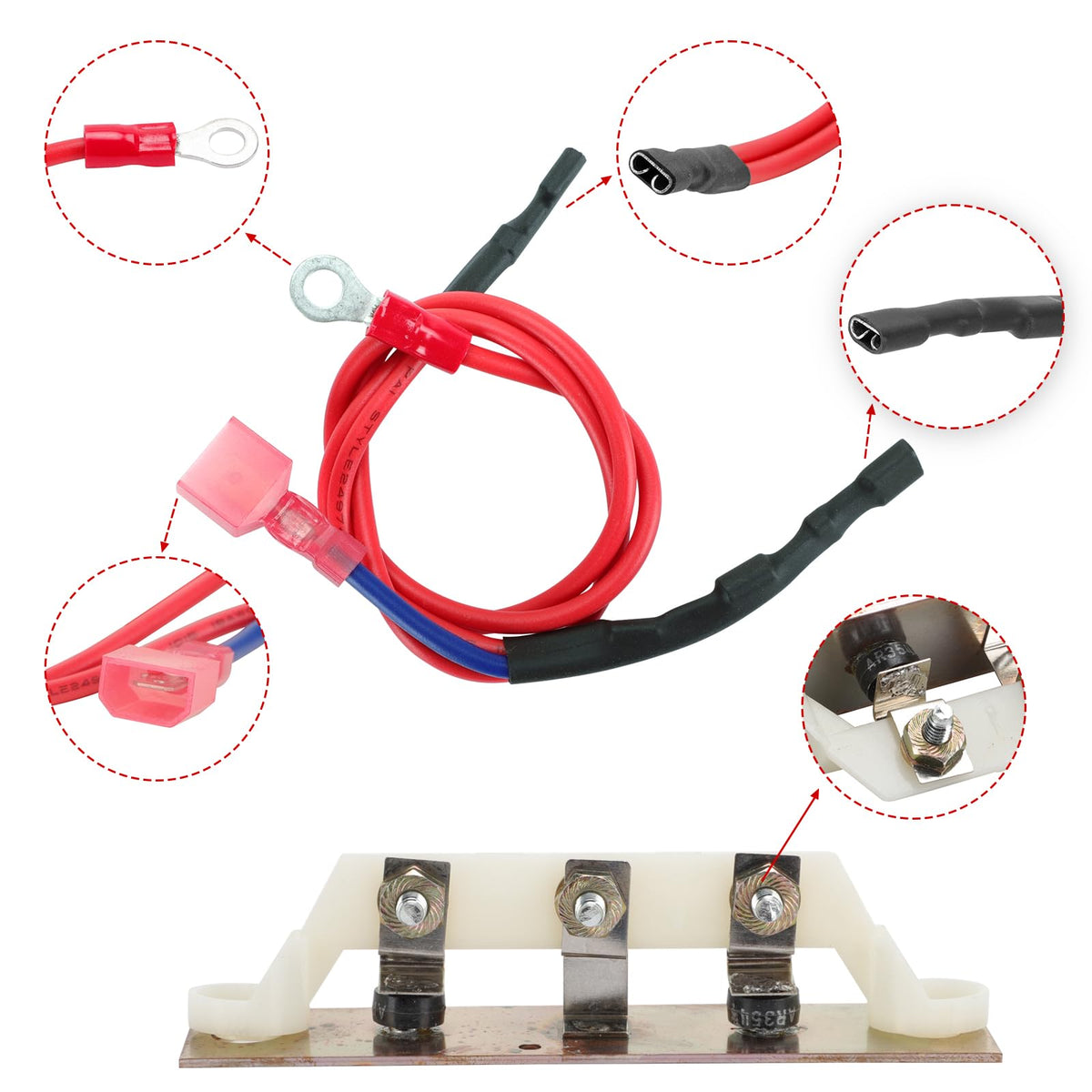 Roykaw 15A circuit breaker protects circuits and motors