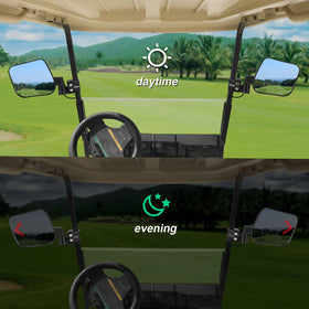 Roykaw 180 degree adjustable mirror for flexible viewing angles