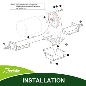 Roykaw 19-spline 21-tooth gear detail confirms secure spline fit.