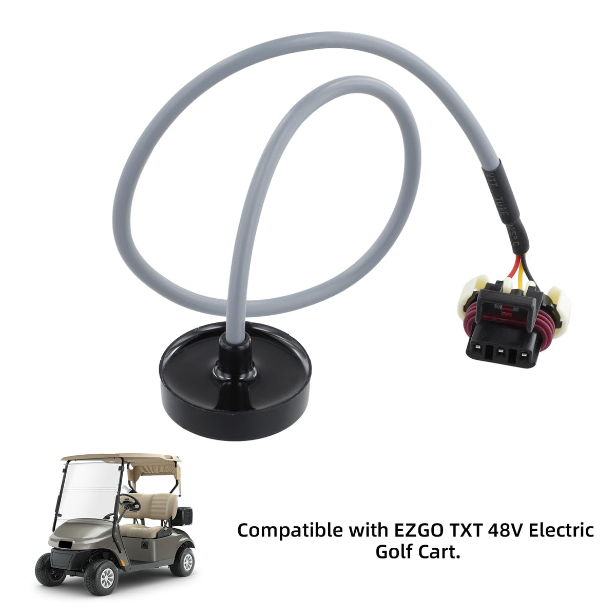 Roykaw 21.65 inch length shown for tailored fit in EZGO TXT carts.