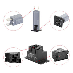Roykaw 30A relay for automatic regulation in 48V systems