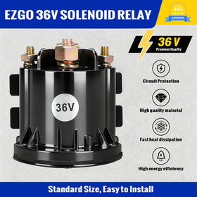 Roykaw solenoid side view showing four terminals for 36V RXV compatibility