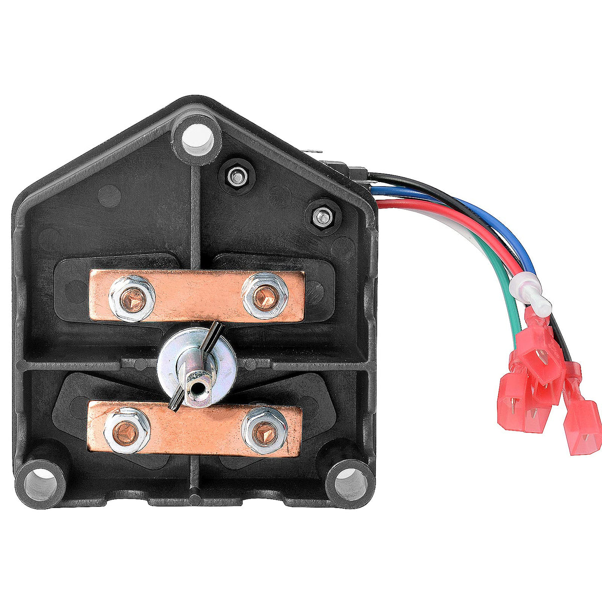 Roykaw 48V golf cart switch closeup shows durable construction