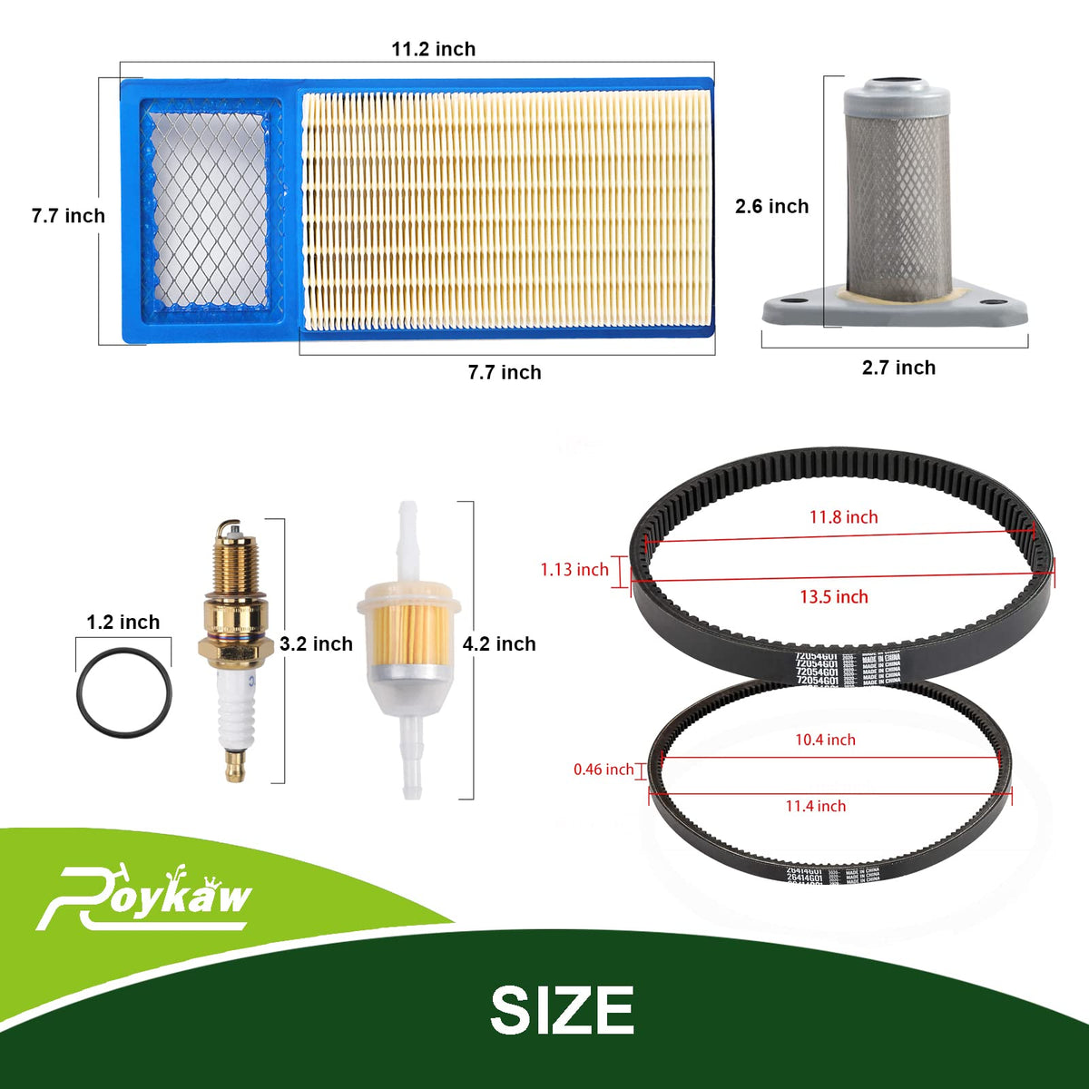 Roykaw air filter captures dust for cleaner engine performance