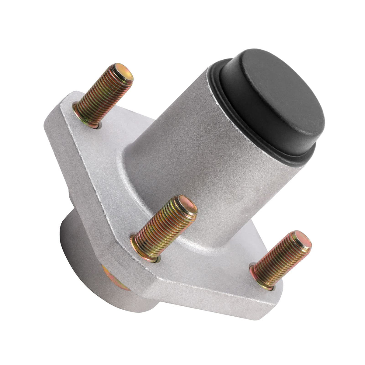 Aluminum housing with studs for a sturdy, long-lasting fit