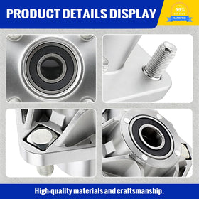 Roykaw aluminum hubs pack delivers durable replacement components.