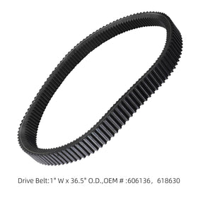 Roykaw aramid and CR rubber belt offers durability under tough drag.