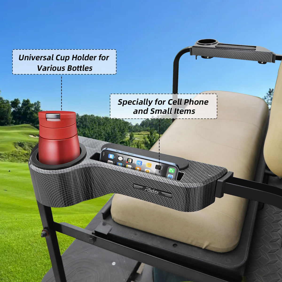 Roykaw armrest drainage holes prevent water pooling after rain