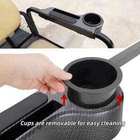 Roykaw armrest pair included for both sides of the rear seat