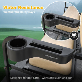 Roykaw rear flip seat compatibility with armrest in place