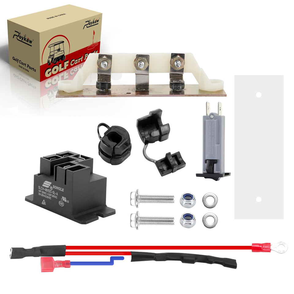 Roykaw charger repair kit for 48V Club Car, easy maintenance and upgrades