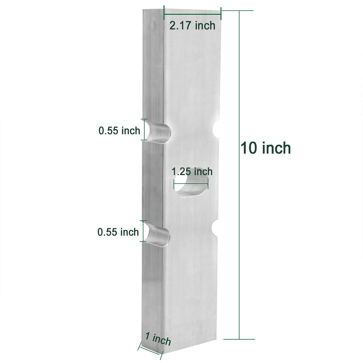 Roykaw billet aluminum lift block offers sturdy support for upgraded wheels.