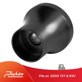 Roykaw black exterior matches any wheel color beautifully