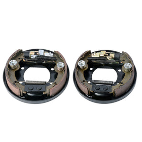 Roykaw brake shoes with retainers included for easier maintenance